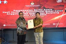 Hasil Verifikasi Bakal Calon BMS, KPU Buleleng Harap Jaga Koordinasi Kepada LO Partai KPU