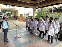 Mahasiswa Program Studi Kimia Unud Kunjungi Laboratorium Forensik Polda Bali Unud