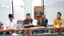 Bupati Tamba Serahkan Hibah Tanah untuk Masjid Al Hijrah BB Agung Masjid