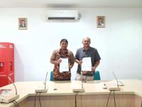 Penandatanganan MoU antara ITDC Nusantara Utilitas dengan PT Bhumi Visatanda Indonesia Pengelola TMII ITDC