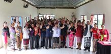 Wabup Diar Buka Giat Pembinaan Remaja dan Calon Pengantin Hindu Pengantin Hindu