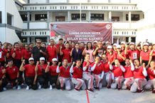 Semarakkan Bulan Bung Karno V, Kelurahan Peguyangan Gelar Lomba Senam Sicita Sicita