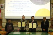 Universitas Udayana dan Universitas Esa Unggul Perpanjang Kerja Sama Unud