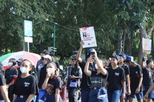 Forum Anak Daerah Kota Denpasar Gelar Aksi Damai Serangkaian Hari Bumi Sedunia dan Hari Tanpa Tembakau Gebraaak