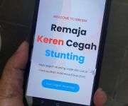 Mahasiswa UGM Ciptakan Website untuk Bantu Turunkan Stunting Website Bantu Turunkan Stunting