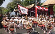 Duta Kabupaten Tabanan Sukses Pukau Penonton Pada Peed Aya Pembukaan PKB XLV Bali PKB