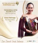 Tjokorda Istri Agung Dewi Terpilh Menjadi Duta Olahraga Putri Otonomi Indonesia 2023 Unud
