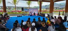 Disiplin Berlalu Lintas, Puluhan Ojek Besakih Dapat Pelatihan Safety Riding Safety Riding