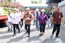 Sikapi Kelangkaan Gas Elpiji 3 Kilogram, Wawali Agus Arya Wibawa Gelar Sidak di SPPBE LPG