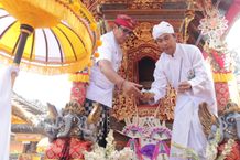 Bupati Sanjaya Hadiri Yadnya di Griya Sakti Manuaba Tunjuk Griya Sakti Manuaba Tunjuk