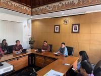 Di hadapan Tim Juri, Sekda Alit Wiradana Presentasi Digital Leadership Government Award Tahun 2023 Digital Leadership Government Award