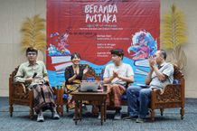 Menimbang 25 Tahun Reformasi Buku-buku Ayu Utami di Festival Bali Jani 2023 diskusi buku Bali Jani 2023