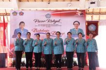 Bunda Rai Wahyuni Sanjaya Hadiri dan Dukung Pasar Rakyat TP PKK Buleleng Pasar Murah