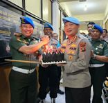 Tamu Spesial, Danpomdam Udayana Sambangi Propam Polda Bali Polda Bali