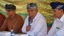 Penuhi Janji, Bupati Tamba Bangun Sumur Bor Bantu Kesulitan Air Warga Banjar Sarikuning Tukadaya Bangun Sumur Bor