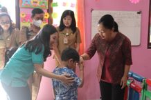 Sagung Antari Jaya Negara Pimpin Monev Program Pendidikan Pra SD Monev Program Pendidikan Pra SD