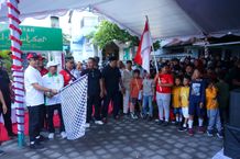 Wali Kota Jaya Negara Lepas Jalan Sehat Gebyar Muharram, Yayasan Al-Kautsar Padang Asri, Padangsambian Klod Jalan Sehat Gebyar Muharram