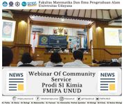 Progam Studi Kimia Melakukan Webinar Internasional Unud