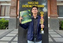 QR Team FEB Unud Raih Juara 1 dan Juara Favorite Video Edukasi Pasar Modal Mahasaraswati Capital Market Competition 3rd Unud