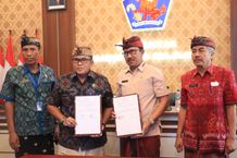 Pemkab Buleleng Lanjutkan Komitmen P4GN Bersama BNNP Bali Komitmen P4GN