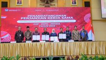 Sinergi dengan 113 Pemda, DJP-DJPK Tanda Tangani Kerja Sama Pajak Pusat-Daerah Tahap V DJP