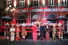 Duta Kesenian Kota Denpasar Pentaskan Tiga Kesenian Klasik pada Rakernas X JKPI 2023 JKPI
