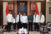 Pastikan Agenda Jokowi, PP KMHDI Temui Mensesneg PP KMHDI