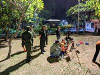 Tim Desa Dauh Puri Kaja Gelar Patroli Dialogis di Desa Dauh Puri Kaja Patroli Dialogis
