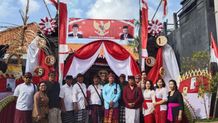Desa Dangin Puri Kelod Gelar Lomba Menghias Banjar Tingkat Desa, Meriahkan HUT Ke-78 Kemerdekaan Republik Indonesia Menghias Banjar