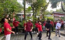 Memeriahkan Kemerdekaan Ke-78 RI, Setda Kota Denpasar Gelar Beragam Lomba Setda Kota Denpasar