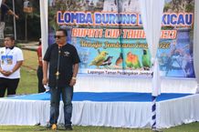 Buka Lomba Burung Berkicau Bupati Cup 2023, Bupati Tamba : Ajang Pelestarian dan Promosi Wisata Lomba Burung Berkicau Bupati Cup 2023