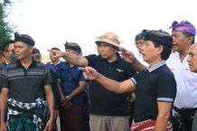 Terdampak Abrasi, Genah Pemelastian Kecamatan Melaya Direncenakan Berpindah Terdampak Abrasi