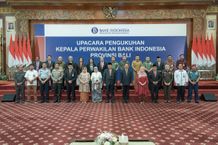 Sekda Alit Wiradana Hadiri Pengukuhan Kepala Perwakilan BI Provinsi Bali, R. Erwin Soeriadimadja Pengukuhan