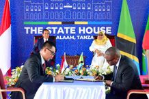 Disaksikan Presiden Jokowi, PLN Teken MoU dengan TANESCO, Kembangkan Ekosistem Ketenagalistrikan di Tanzania Tanzania