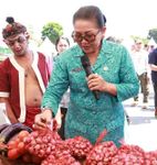 Kembali Gelar Pasar Rakyat di Bangli, Putri Koster Puji Pemkab Bangli Berhasil Kembangkan Jeruk Varietas Baru RGL Pasar Rakyat