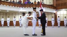 Wagub Cok Ace Kukuhkan Paskibraka Provinsi Bali Tahun 2023 Kukuhkan Paskibraka Provinsi Bali