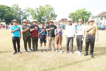 Lomba Permainan Tradisional Meriahkan Porcam Kecamatan Negara Permainan Tradisional