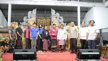 Pesta Rakyat Nongan 2023, Pentas Seni Sanggar Mahayana Kolaborasi Pelepasan Mahasiswa KKN Unud Unud