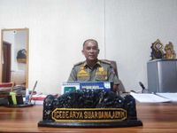 Puluhan Personel Satpol PP Buleleng Siap Jaga Ketertiban Lomba Gerak Jalan dan LKBB l Satpol PP Buleleng