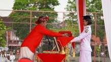 Bupati Sedana Arta Pimpin Upacara Peringatan HUT Ke-78 RI di Kabupaten Bangli HUT RI
