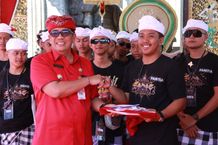 Dipusatkan di Tabanan, Bupati Sanjaya Atensi dan Dukung Pagelaran Lomba Barong Bangkung se-Bali Lomba Barong Bangkung se-Bali