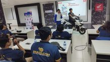 Pererat Kerja Sama, Bikago Motorbike Rental Dapat Edukasi Safety Riding dan Product Knowledge Honda bikago