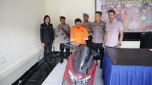 Udah Bagus Usaha Tahu, Eh Malah Nyuri Motor, Ketangkep Polisi Deh Curi motor