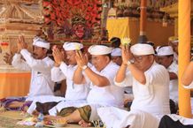 Bupati Tamba Hadiri Karya Agung Ngenteg Linggih Desa Adat Pulukan ngenteg linggih