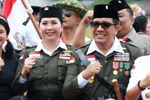 Unik dan Menarik, Peserta Upacara HUT Ke-78 Kemerdekaan RI di Kabupaten Tabanan Kenakan Atribut Pejuang Kemerdekaan Upacara HUT Ke-78 Kemerdekaan RI