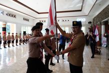 Sekda Suyasa Lepas Peserta Raimuna Nasional XII Tahun 2023 Pramuka