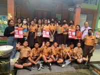 Pengabdian Masyarakat Universitas Mahasaraswati Denpasar di SMPN 1 Bangli SMPN 1 Bangli