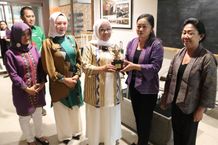 Sagung Antari Jaya Negara Terima Kunjungan Ketua TP PKK Kabupaten Konawe Selatan Kunjungan Kerja