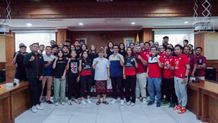 Sekda Wayan Adi Arnawa Lepas Atlet Bola Basket Bali Kualifikasi PON XXI 2023 Basket
