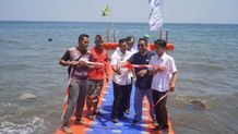 Tunjang Pengembangan Pariwisata, Pemkab Buleleng Terima CSR Dermaga Apung CSR